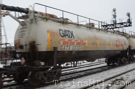 Car/wagon GATX00324 right side / coté droit